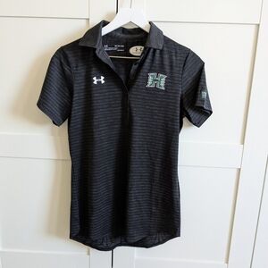 Under Armour Womens Black Polo Shirt XS